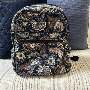 Vera Bradley CAMPUS XL - backpack JAVA NAVY CAMO